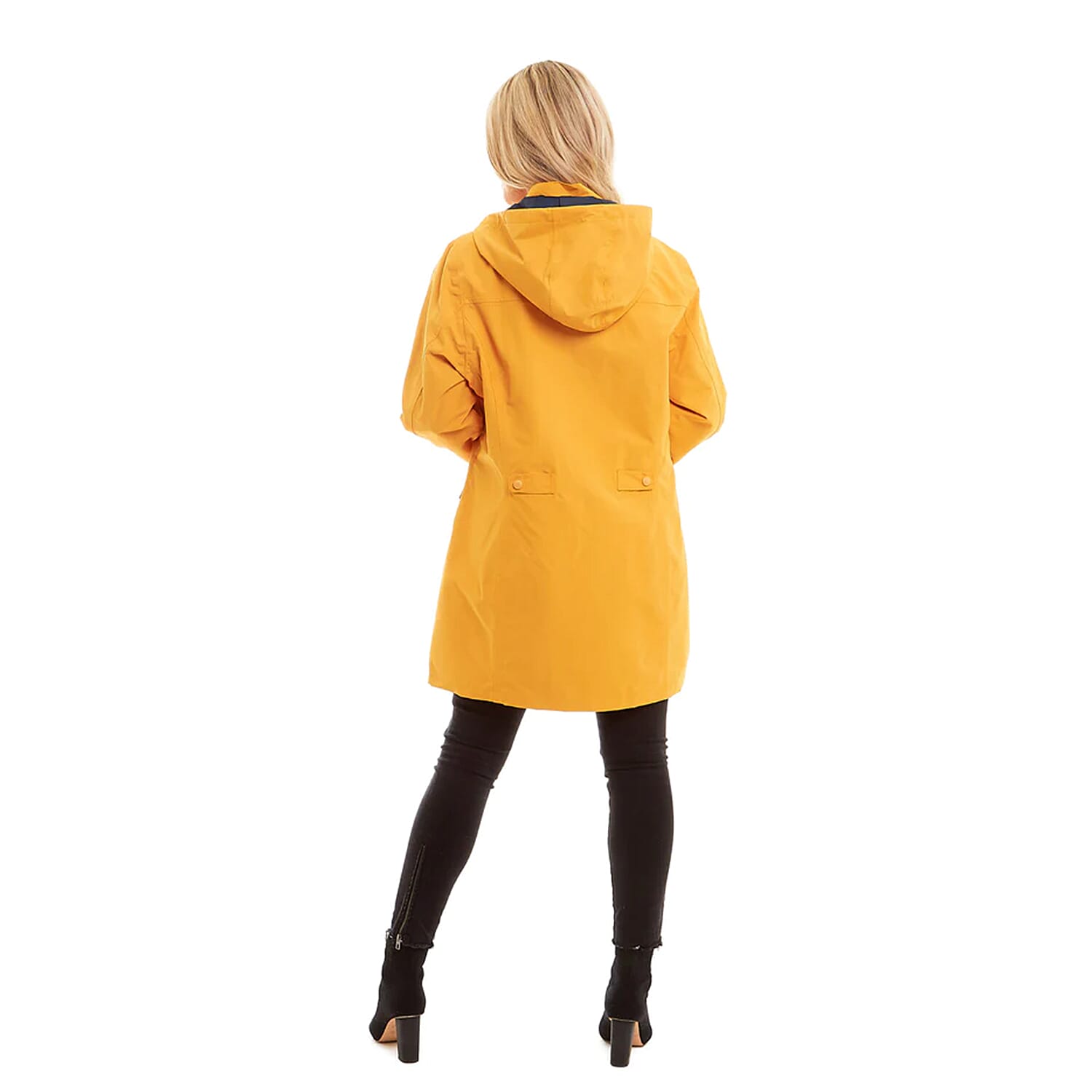 Arctic Storm - MELANIE Long Waterproof Jacket - Navy