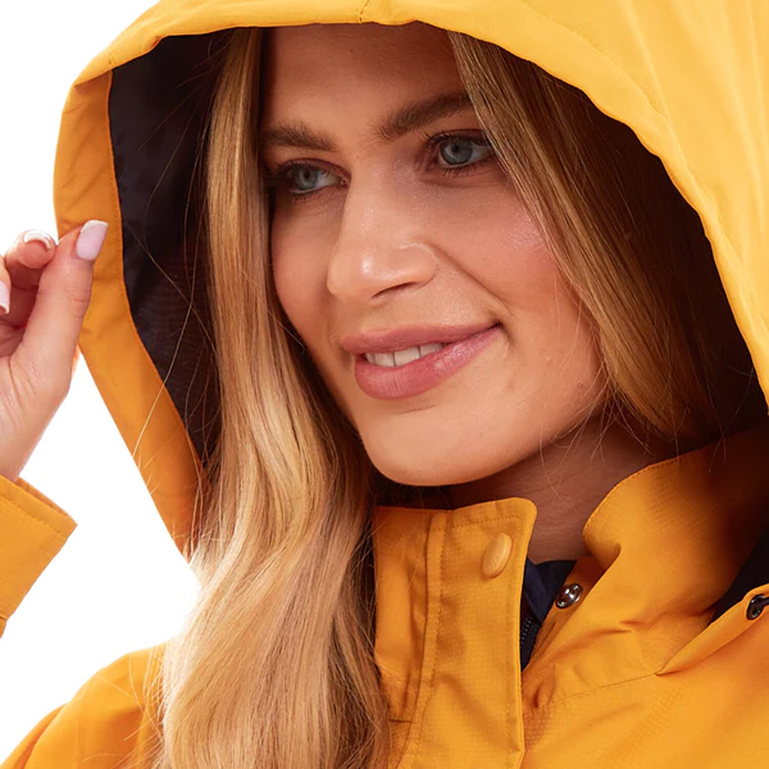 Arctic Storm - MELANIE Long Waterproof Jacket - Navy