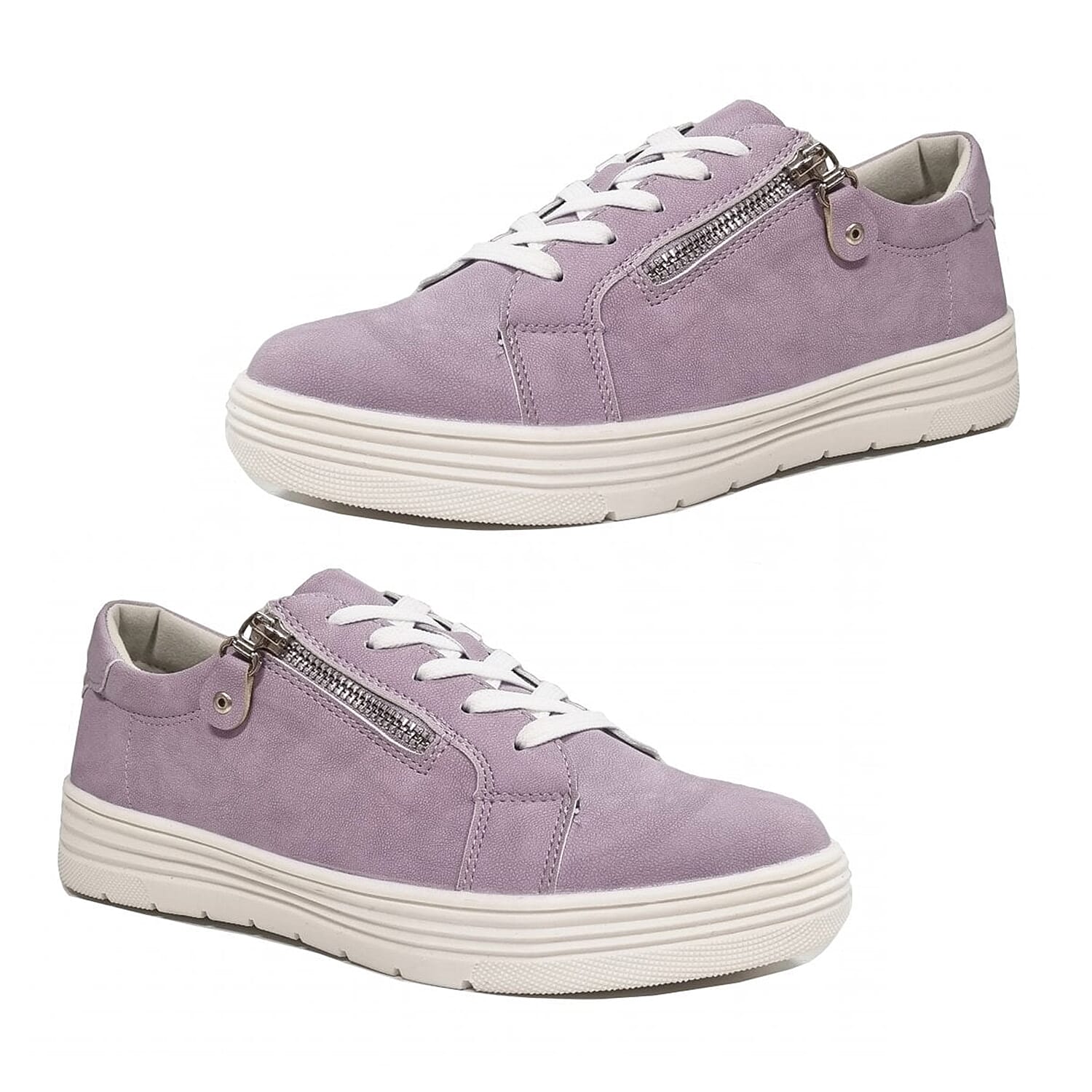 Ladies Shoe (Size 3) - Lilac