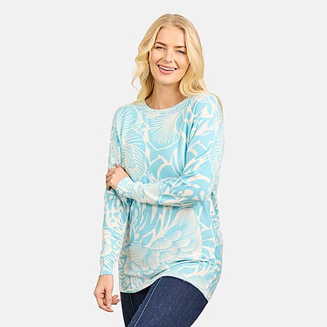 Viscose Jumper (Size 1x1 cm) - Turquoise