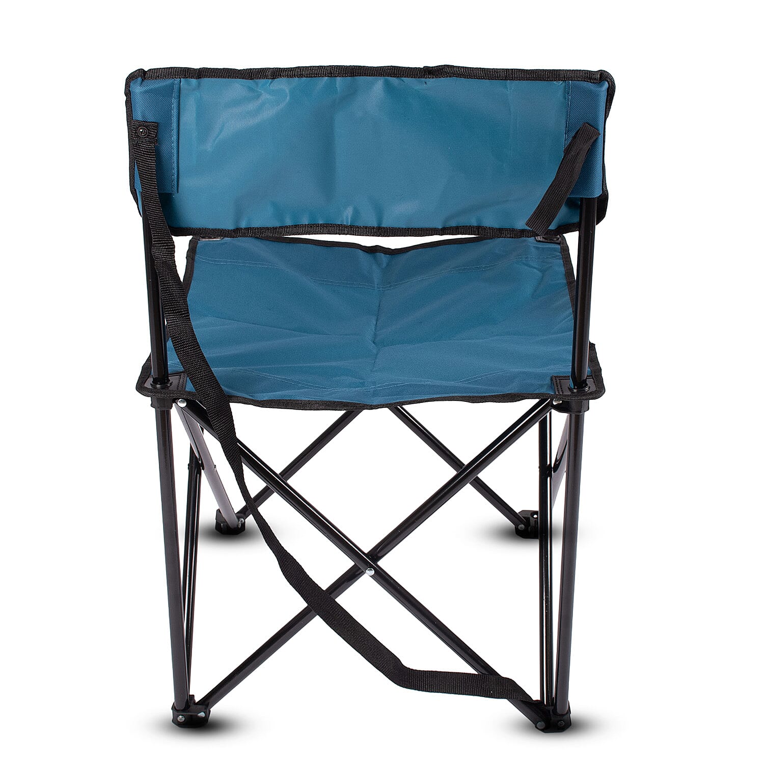 Camping Chair (Comes with Carry Bag, Ideal for Outdoor Events, Max Weight upto 110kgs) - Blue