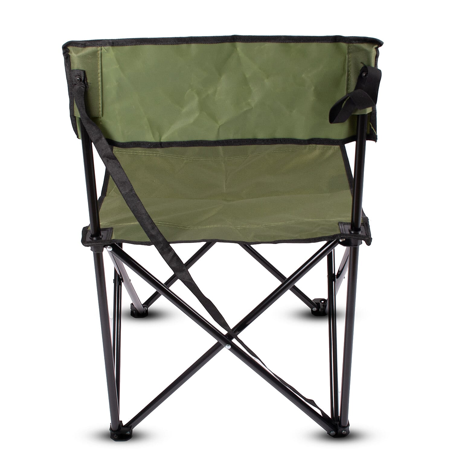 Camping Chair (Comes with Carry Bag, Ideal for Outdoor Events, Max Weight upto 110kgs) - Green