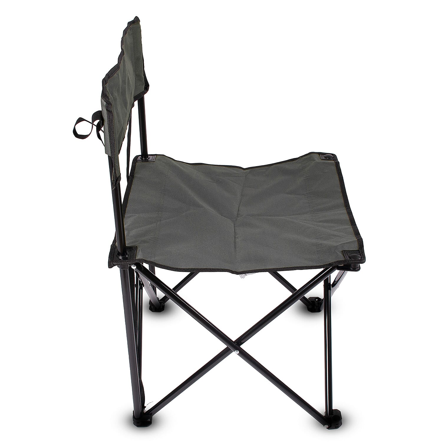 Camping Chair (Comes with Carry Bag, Ideal for Outdoor Events, Max Weight upto 110kgs) - Grey