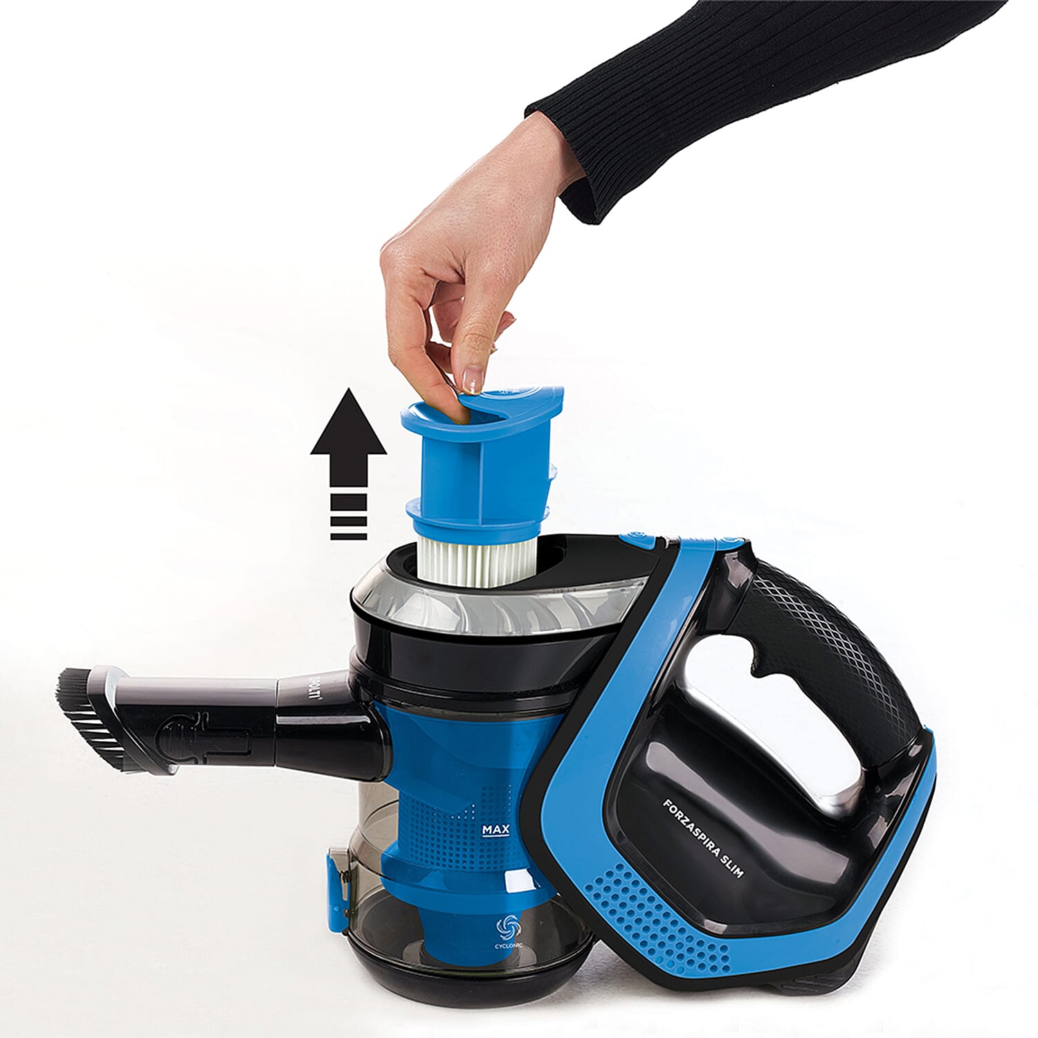 Polti Forzaspire Slim 2 in 1 Vacuum and Accessory Kit - Blue