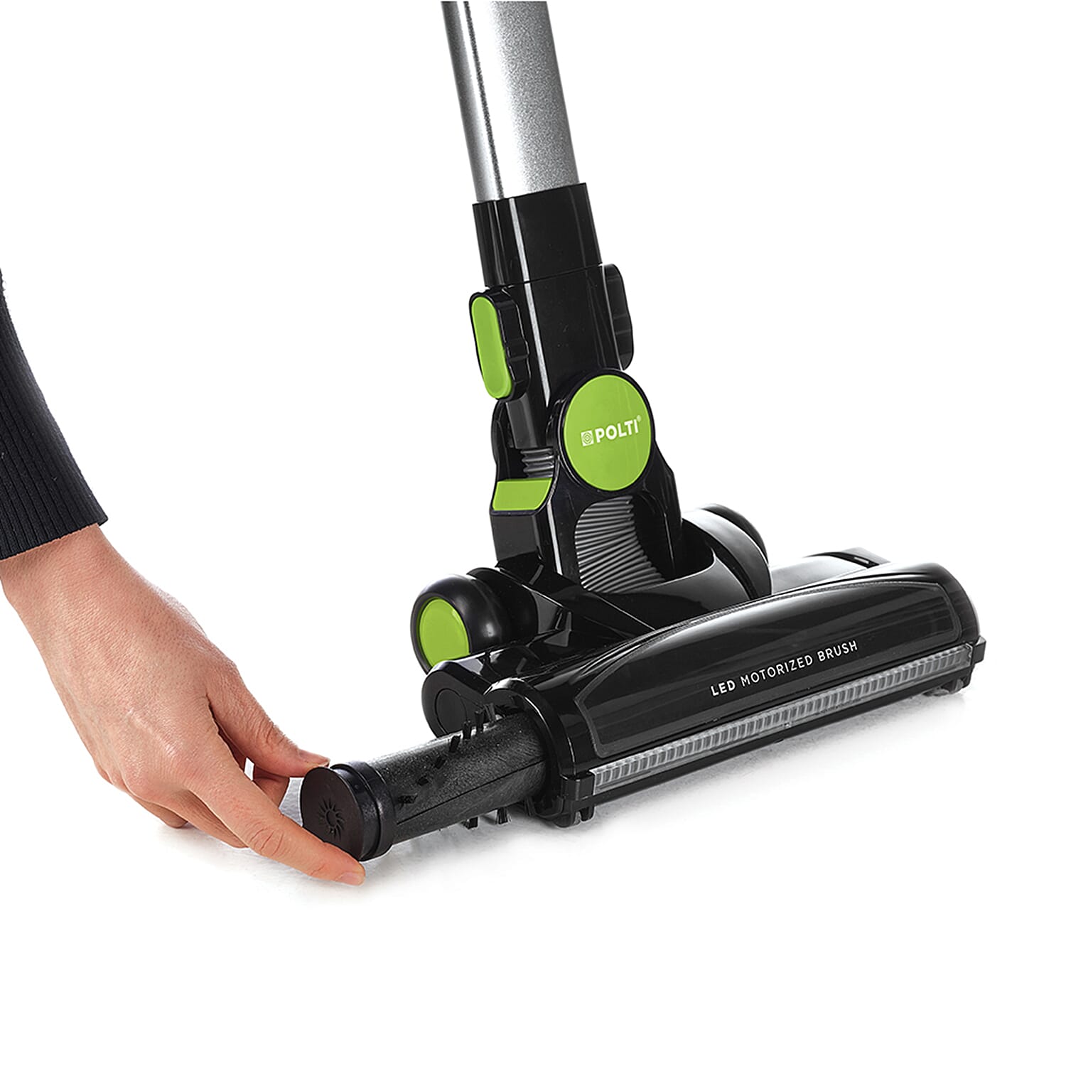 Polti Forzaspire Slim 2 in 1 Cordless Rechargeable Vacuum and Accessory Kit- Green