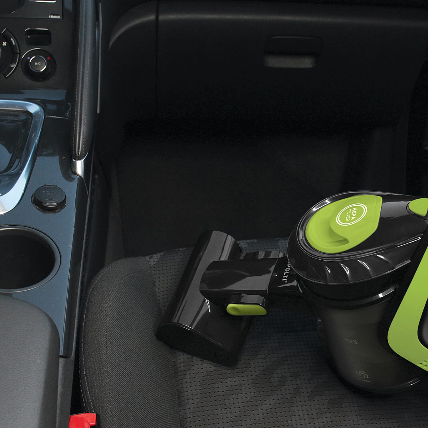 Polti Forzaspire Slim 2 in 1 Cordless Rechargeable Vacuum and Accessory Kit- Green