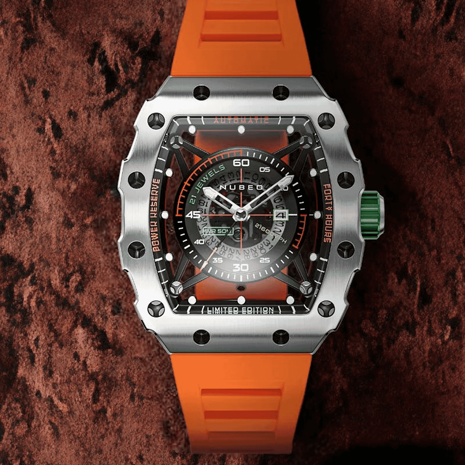 Automatic Mens Watch in Stainless Steel