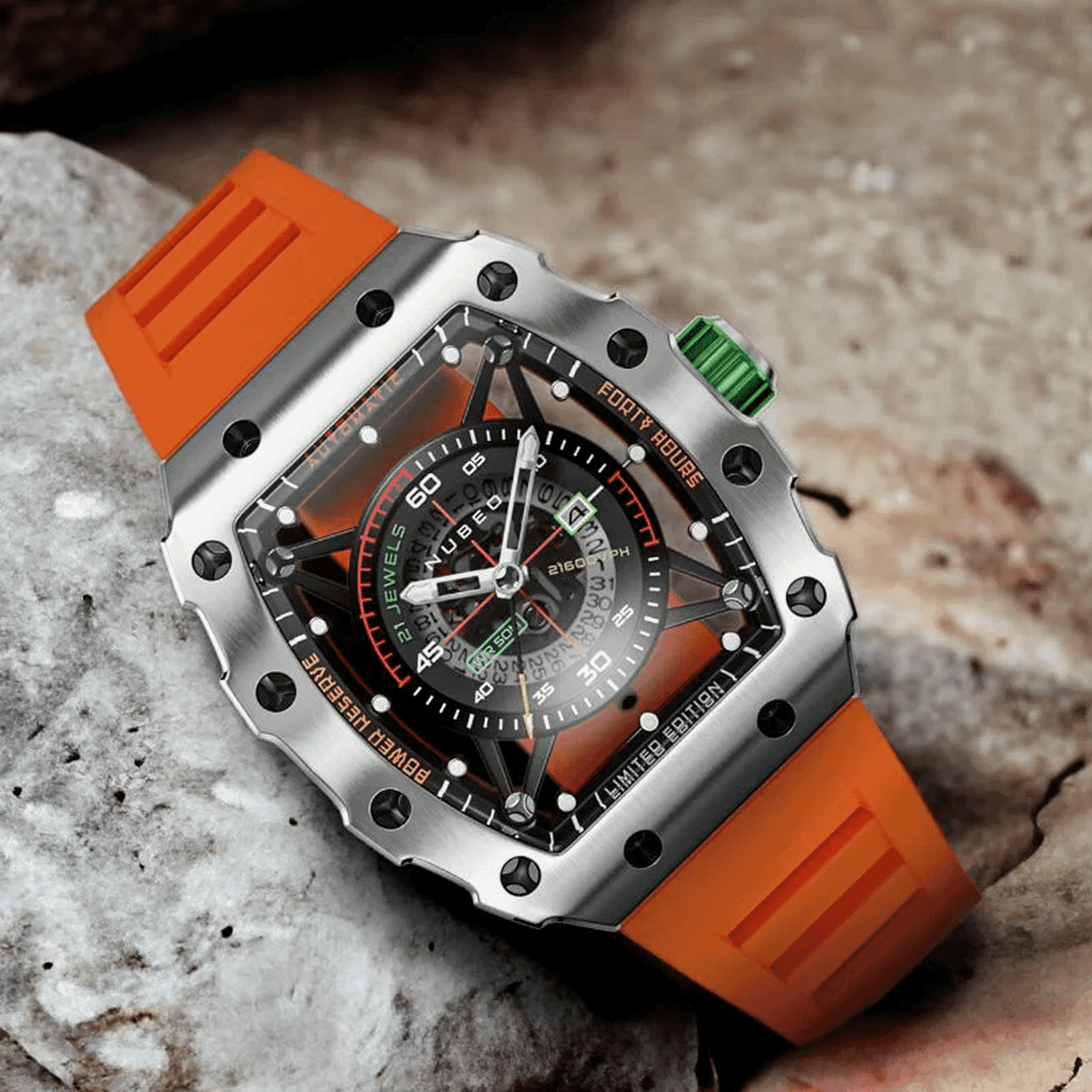 Automatic Mens Watch in Stainless Steel