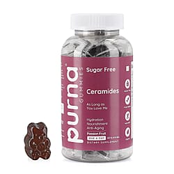Purna Gummies - Big Pack - Collagen Peptides Sugar Free Watermelon Flavour - 60 Gummies