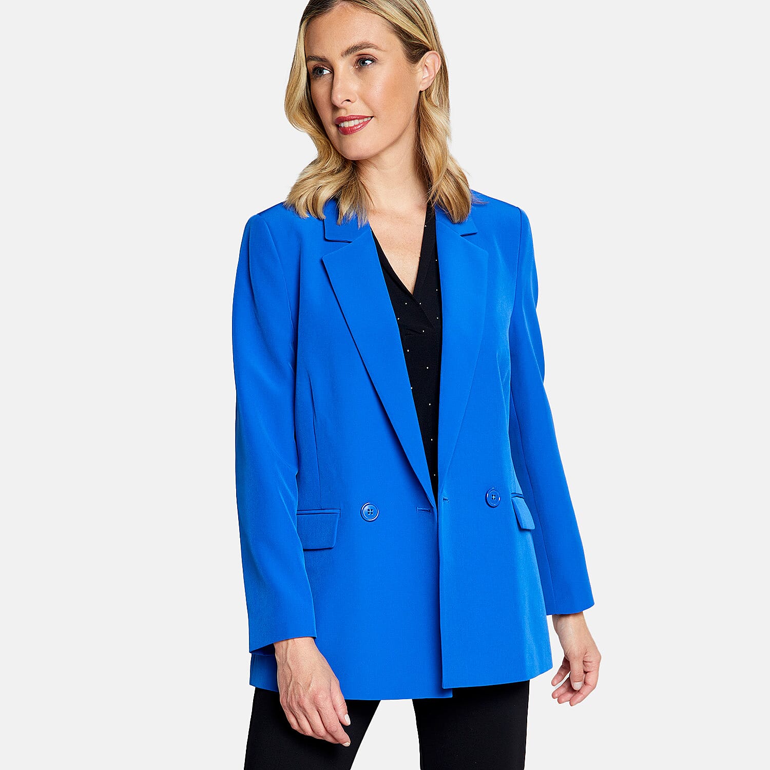 Emreco Relaxed Fit Blazer - Black