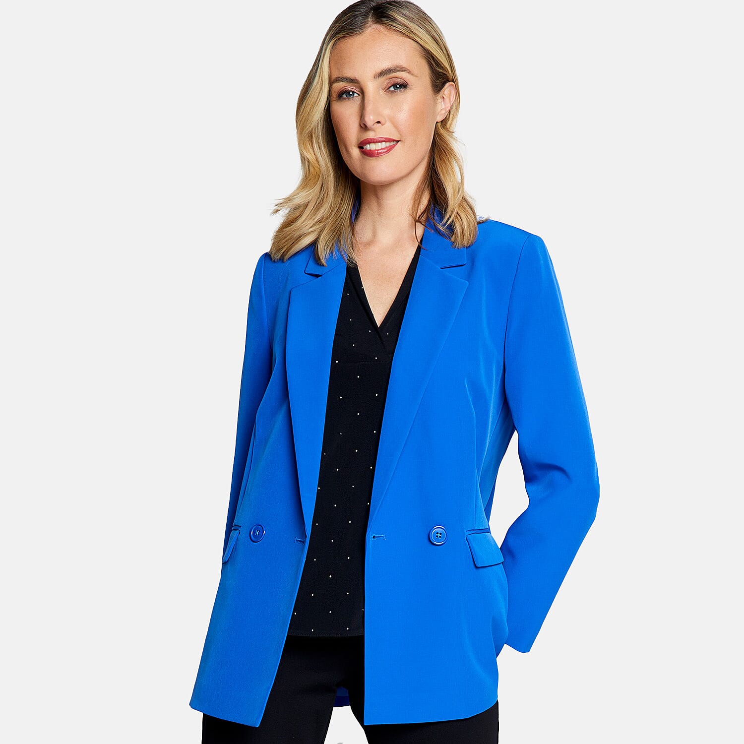 Emreco Relaxed Fit Blazer - Black