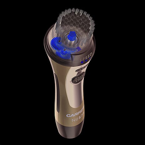 CARRERA 571 Unisex Facial Cleansing Brush (4 Attachments, Antimicrobial, Plug or USB Charge) - Multi