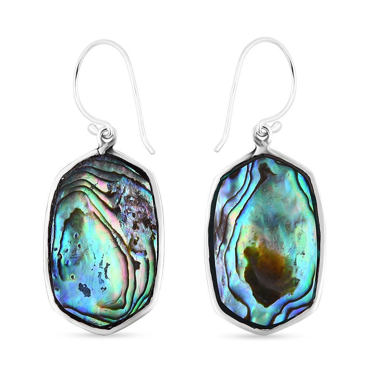Abalone Shell Sterling Silver Ocean-Inspired Earring