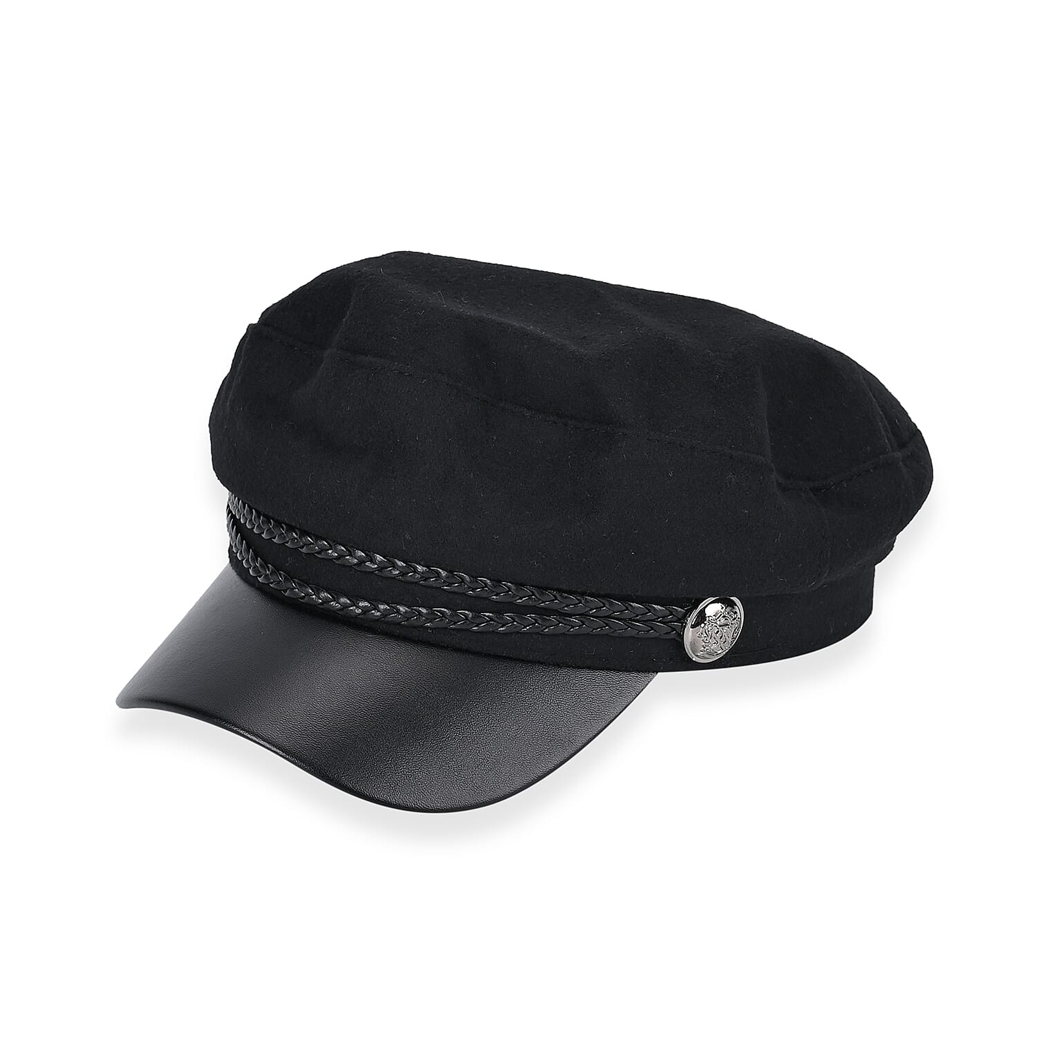 Classic Baker Boy Hat - Black