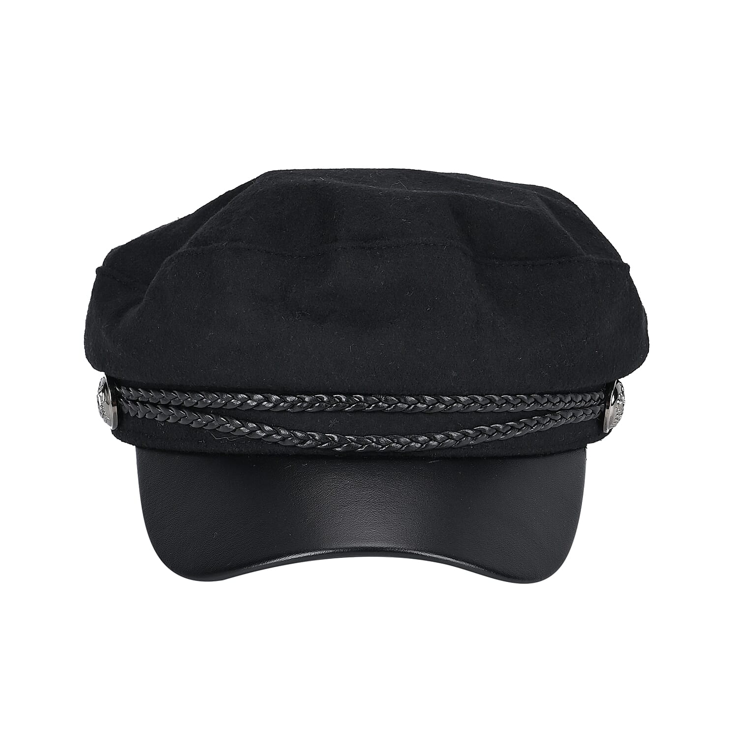 Classic Baker Boy Hat - Black