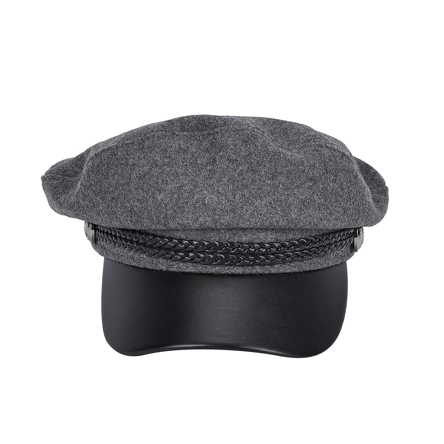Classic Baker Boy Bretan Hat - Grey