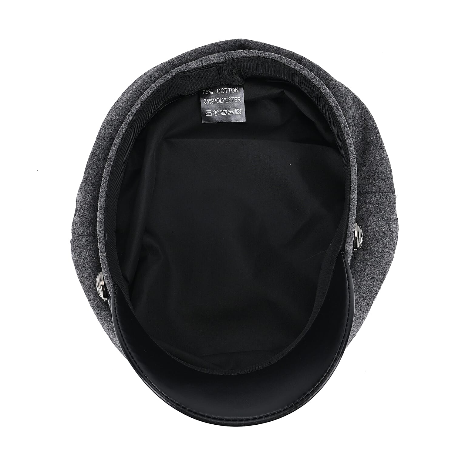 Classic Baker Boy Bretan Hat - Grey