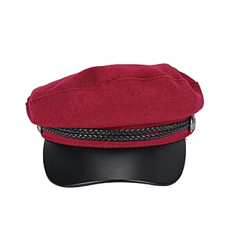 https://tjcuk.sirv.com/Products/77/3/7733320/Cotton-Patterned-Hat-Cap-and-Earmuff-Size-56x7-cm-Dark-Red-Black_7733320.jpg?w=342&h=342