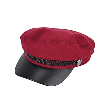 https://tjcuk.sirv.com/Products/77/3/7733320/Cotton-Patterned-Hat-Cap-and-Earmuff-Size-56x7-cm-Dark-Red-Black_7733320_3.jpg?w=342&h=342