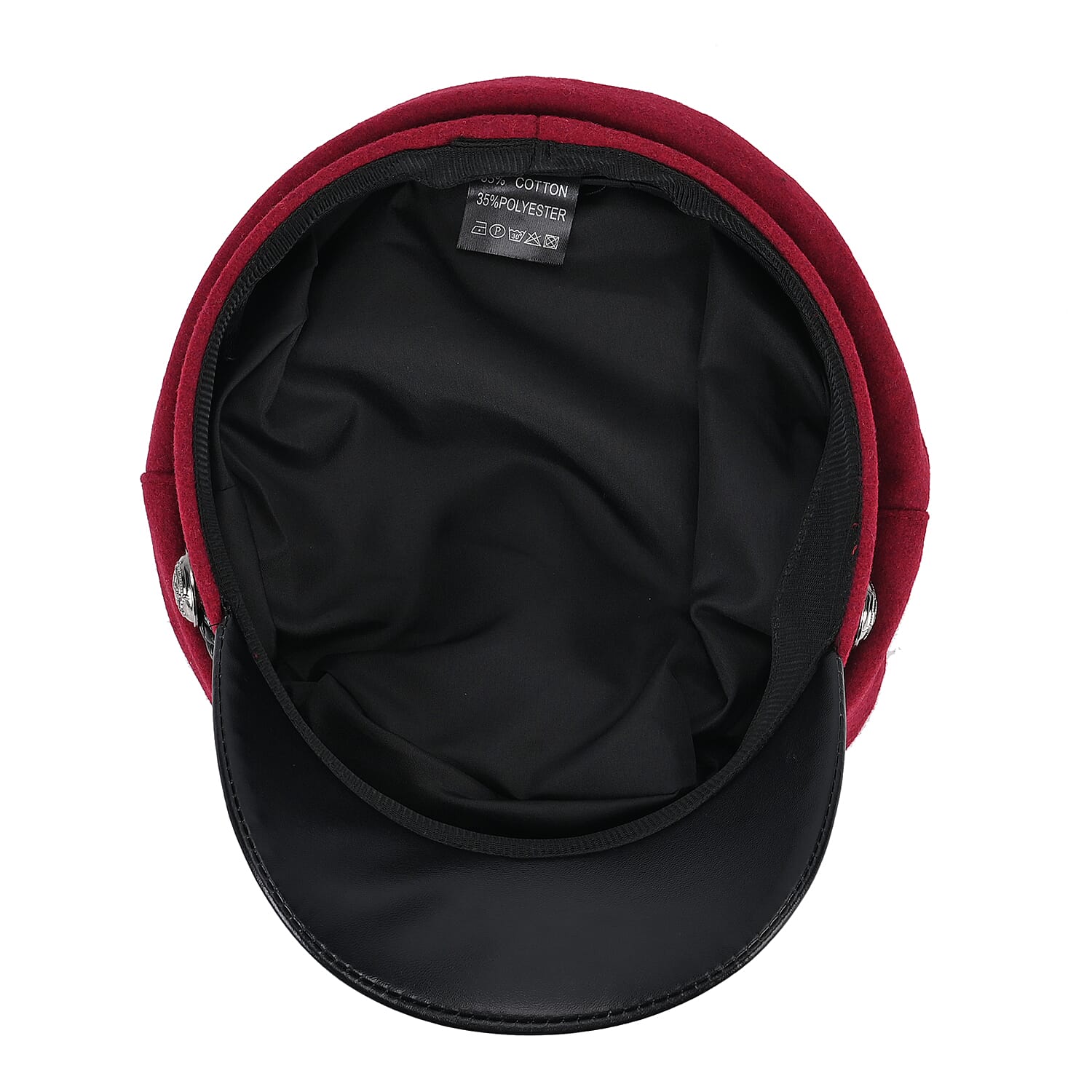Classic Baker Boy Bretan Hat - Red