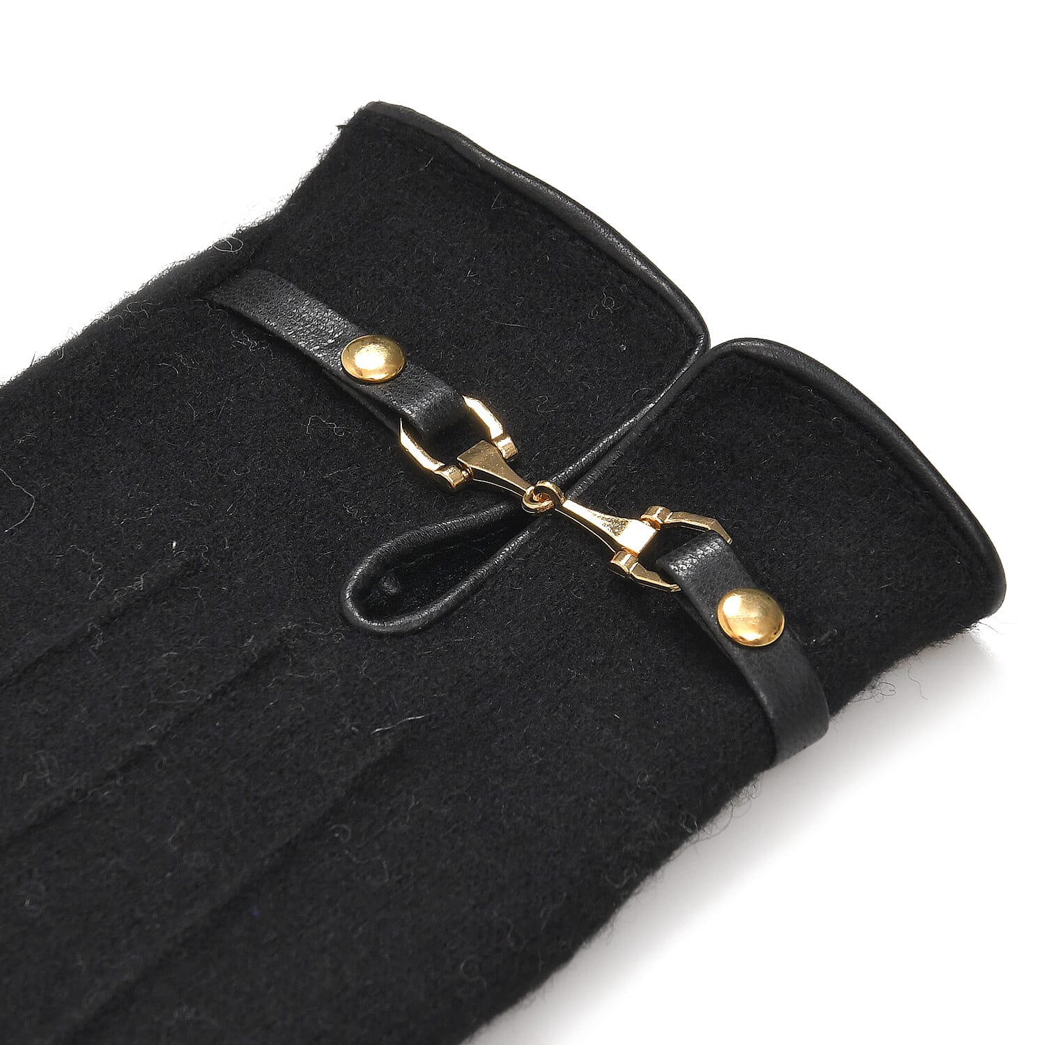 Winter Must-Have - Cashmere Touch Screen Gloves - Black