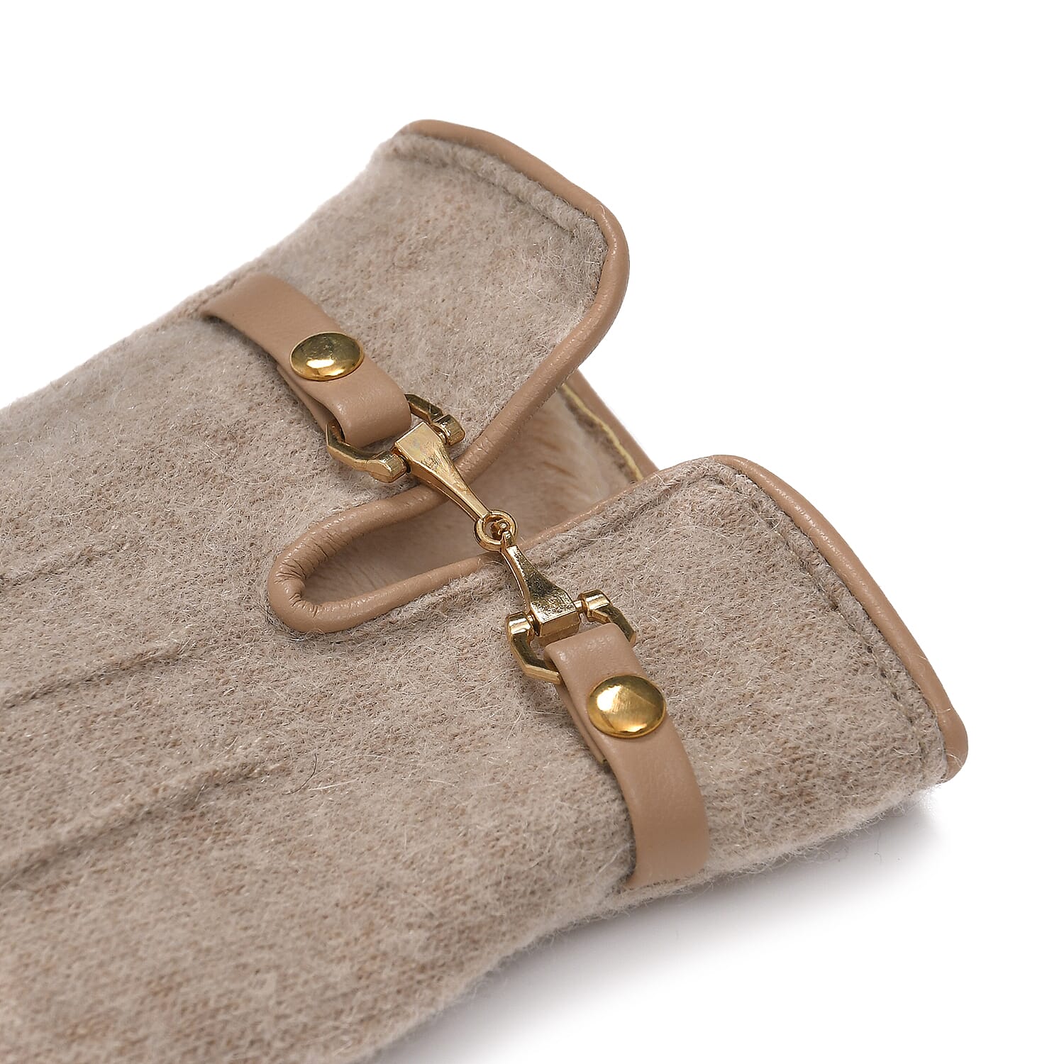 Winter Must-Have - Cashmere Touch Screen Gloves - Khaki