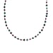 Ruby Necklace (Size - 20) in Rhodium Overlay Sterling Silver 22.00 Ct.