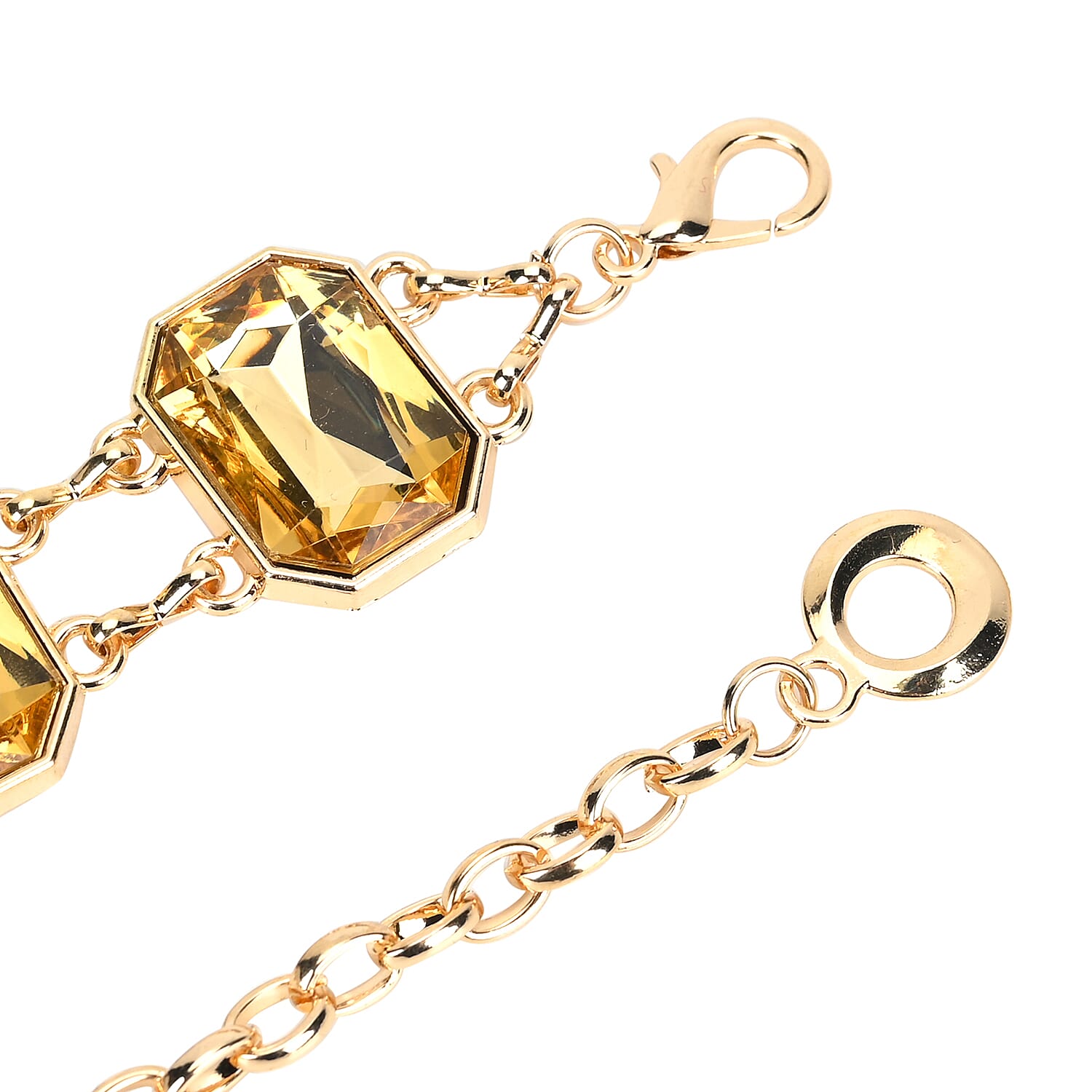 Women Concho Chain-Link Belt (Free Size, 105 cm) - Golden