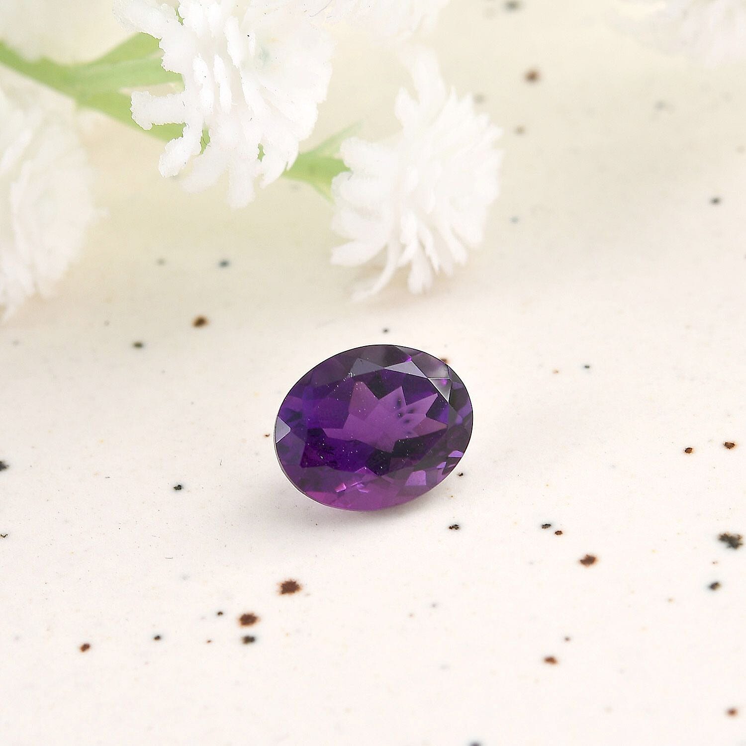 African Amethyst Oval 10x8 mm