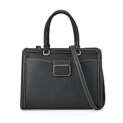 Genuine Leather Solid Crossbody Bag