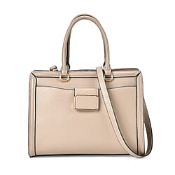 Genuine Leather Solid Crossbody Bag