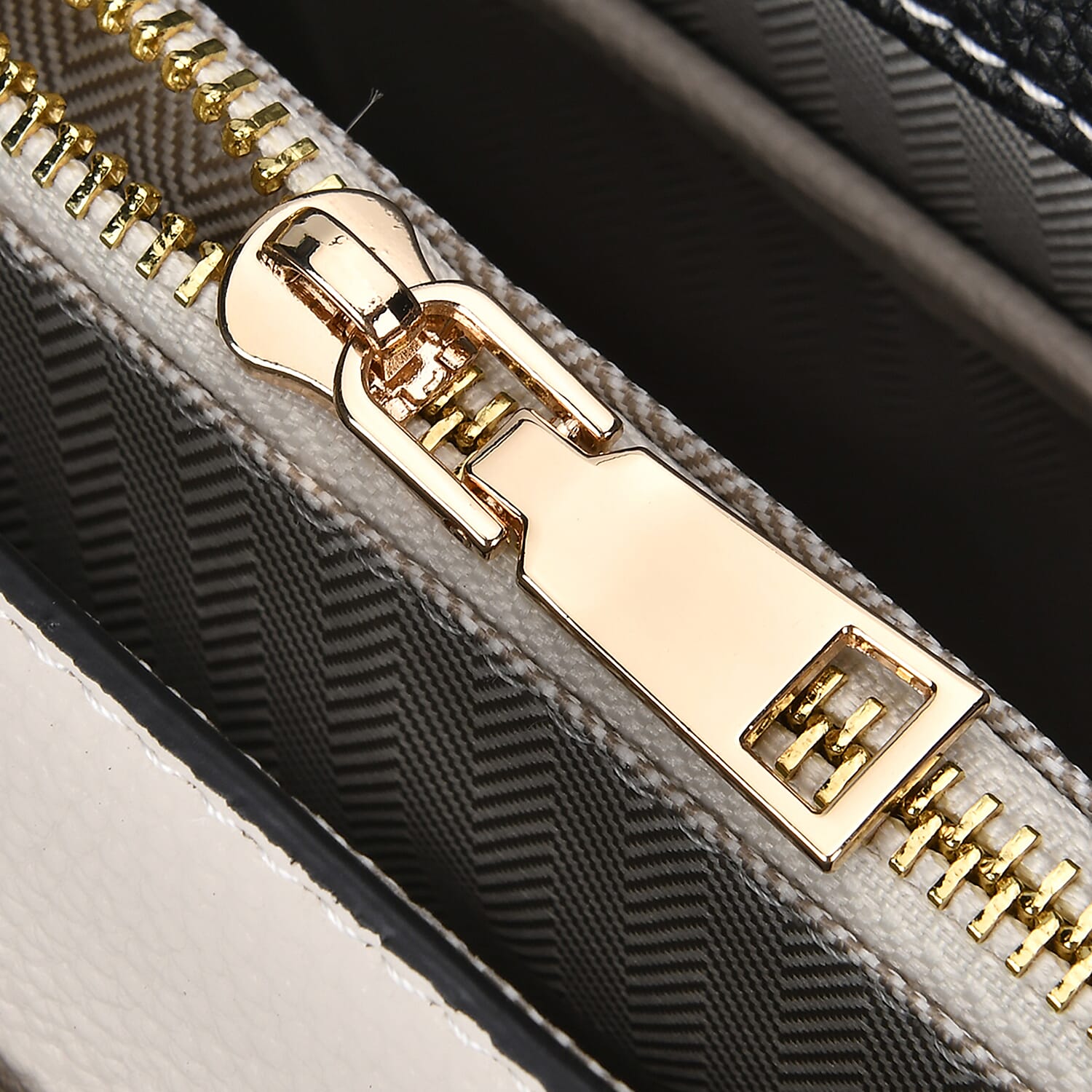 Genuine Leather Patterned Crossbody Bag with Detachable Strap