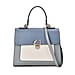 Genuine Leather Patterned Crossbody Bag with Detachable Strap