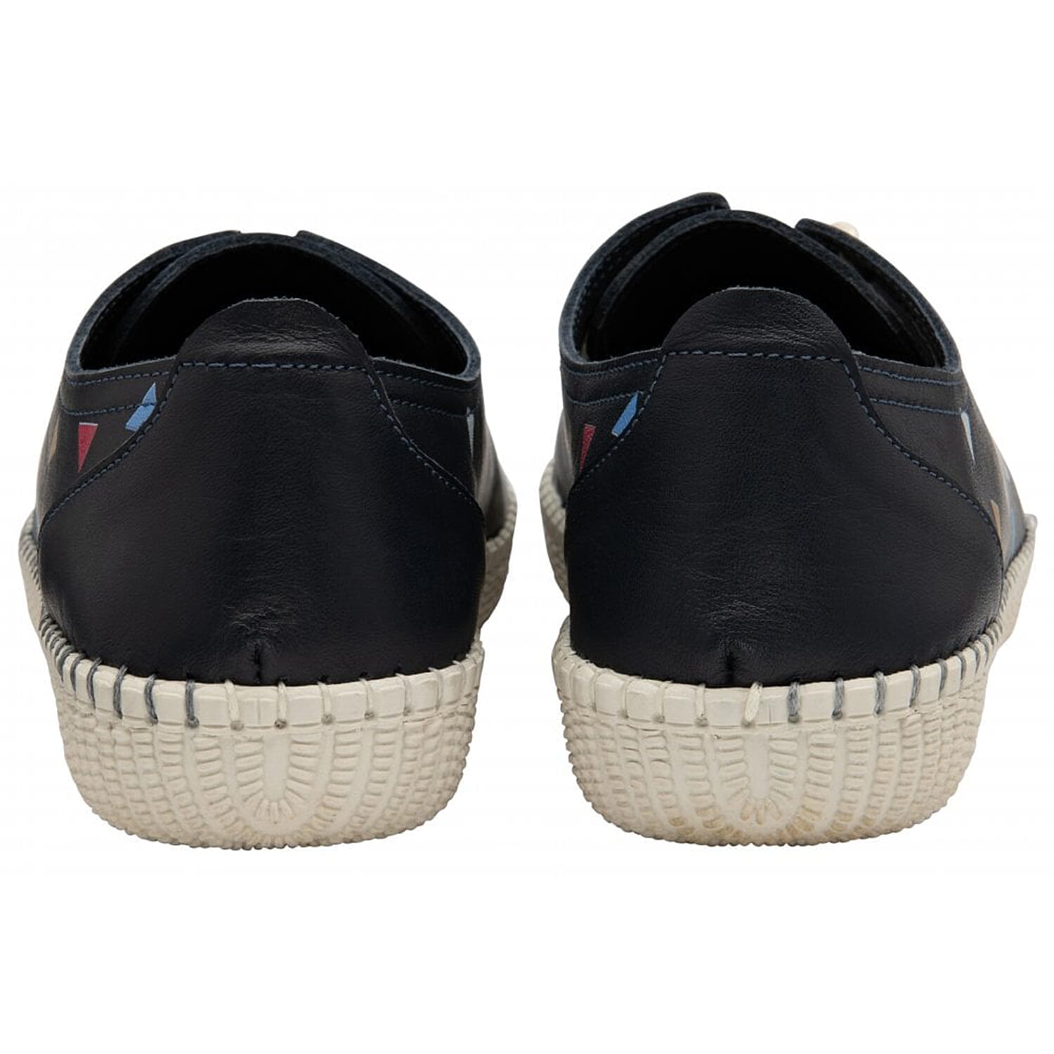 LOTUS Leather Kay Lace-Up Shoes - Blue