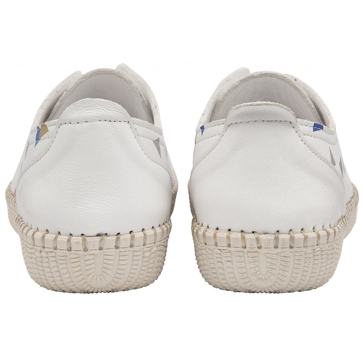 LOTUS Leather Kay Lace-Up Shoes (Size 3) - White