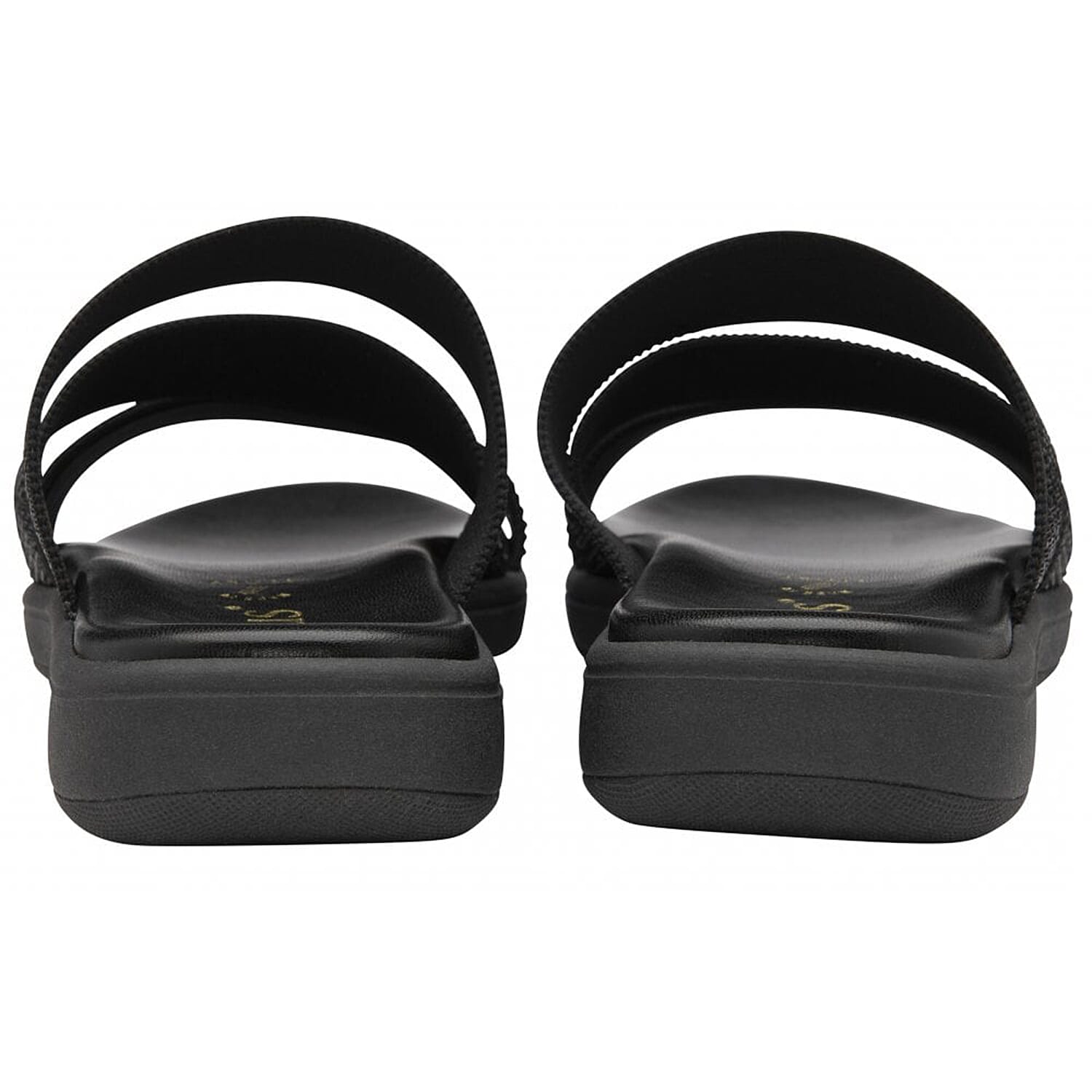 LOTUS Olga Mule Sandals (Size 3) - Black