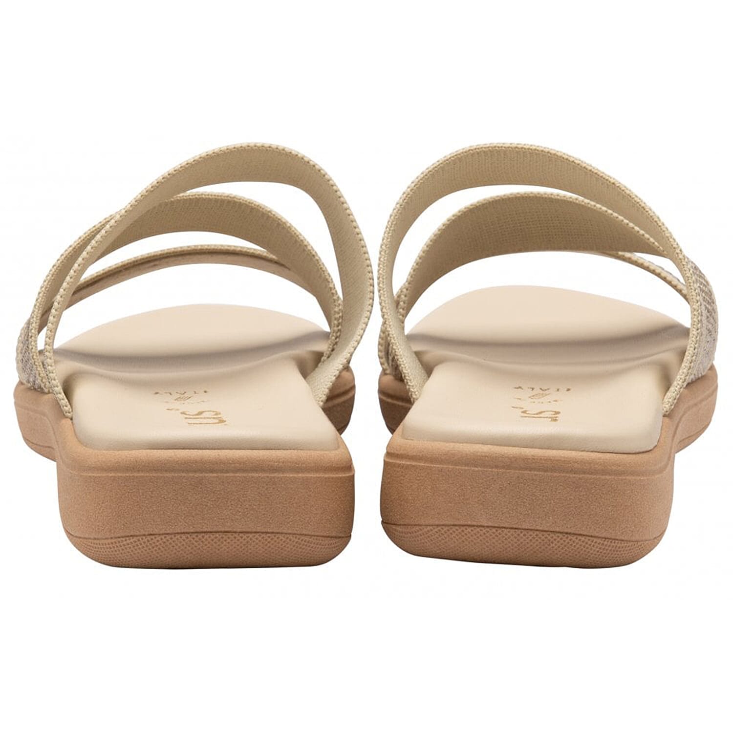 LOTUS Olga Mule Sandals  - Natural