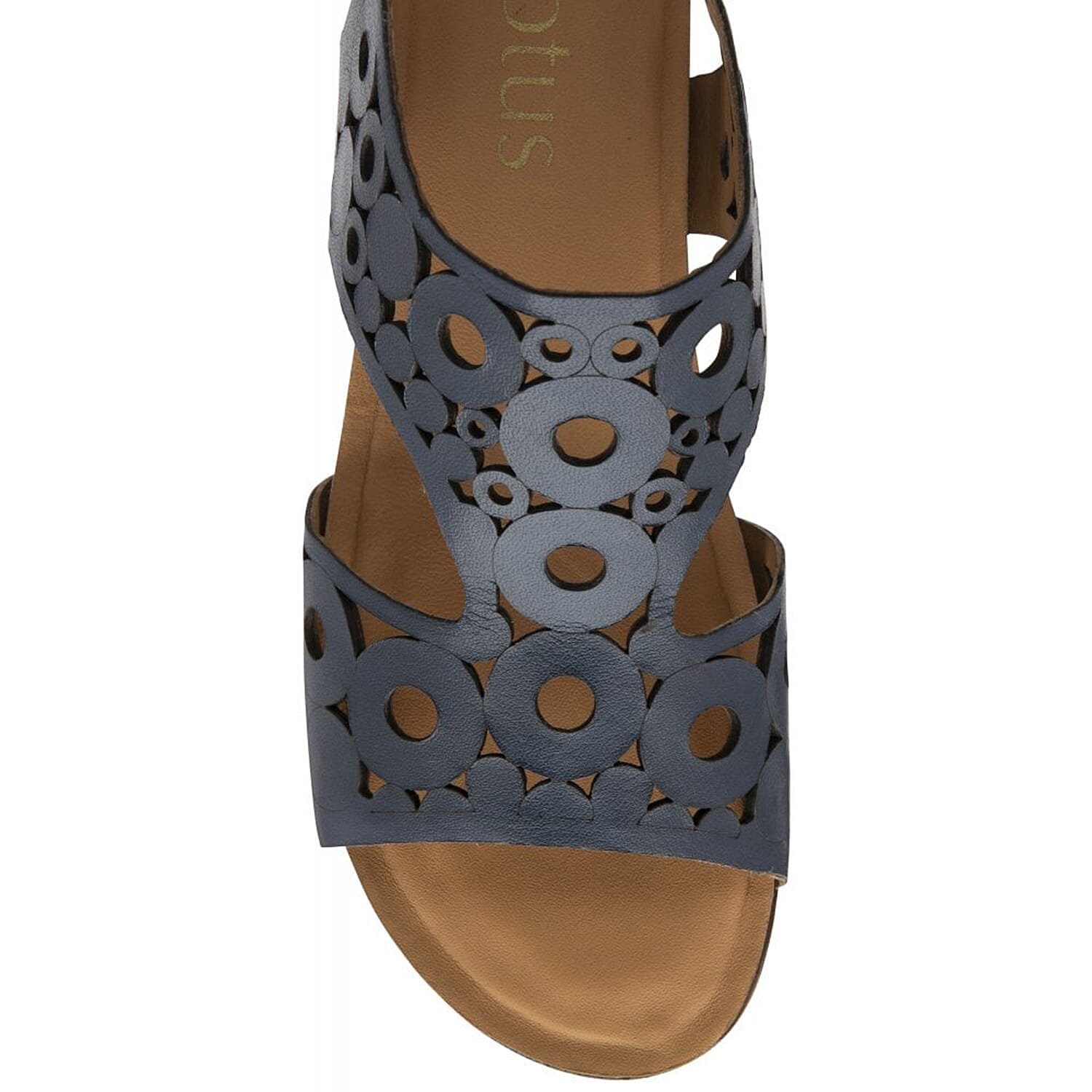 LOTUS Leather Melbourne Open-Toe Flatform Sandals