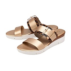 LOTUS Giovanna Mule Sandals - White