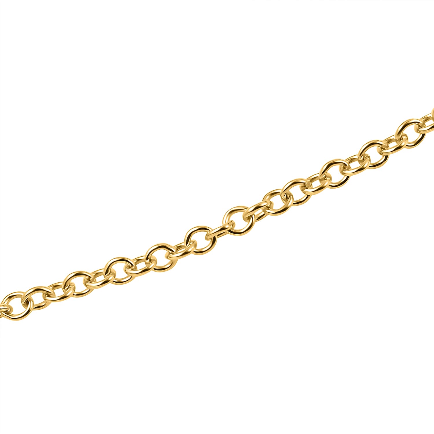 Vicenza Closoeut - 18K Yellow Gold Rolo Chain (Size - 18),  Gold Wt. 2.6 Gms