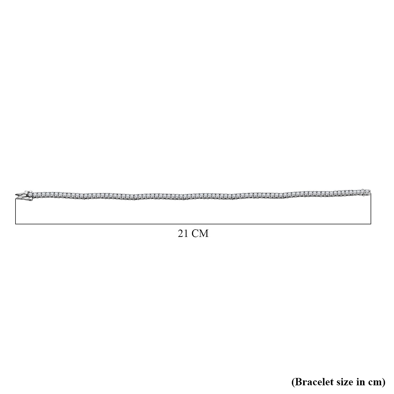 Luxuriant Diamond- 18K White Gold World Gemological Inst. Certified Lab Grown Diamond (VS-EF Full Cut) Tennis Bracelet (Size - 7.5) 3.00 Ct, Gold Wt 11.00 GM Luxuriant Diamond- 18K White Gold World Gemological Inst. Certified Lab Grown Diamond (VS-EF Full Cut) Tennis Bracelet (Size - 7.5) 3.00 Ct, Gold Wt 11.00 GM