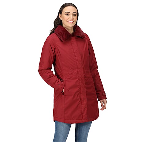 Polyester Coat (Size 1x1 cm) - Cabernet