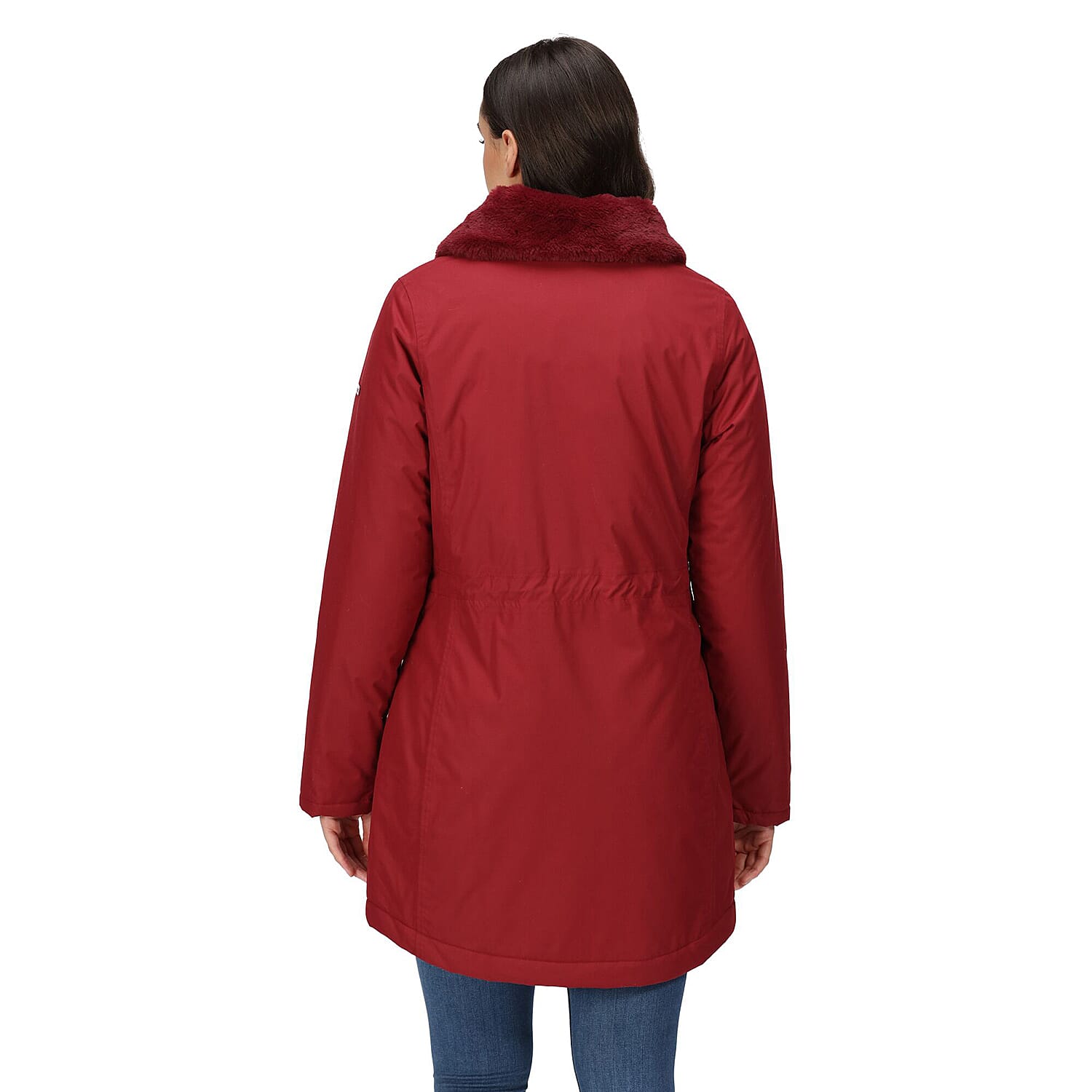 Polyester Coat (Size 1x1 cm) - Cabernet
