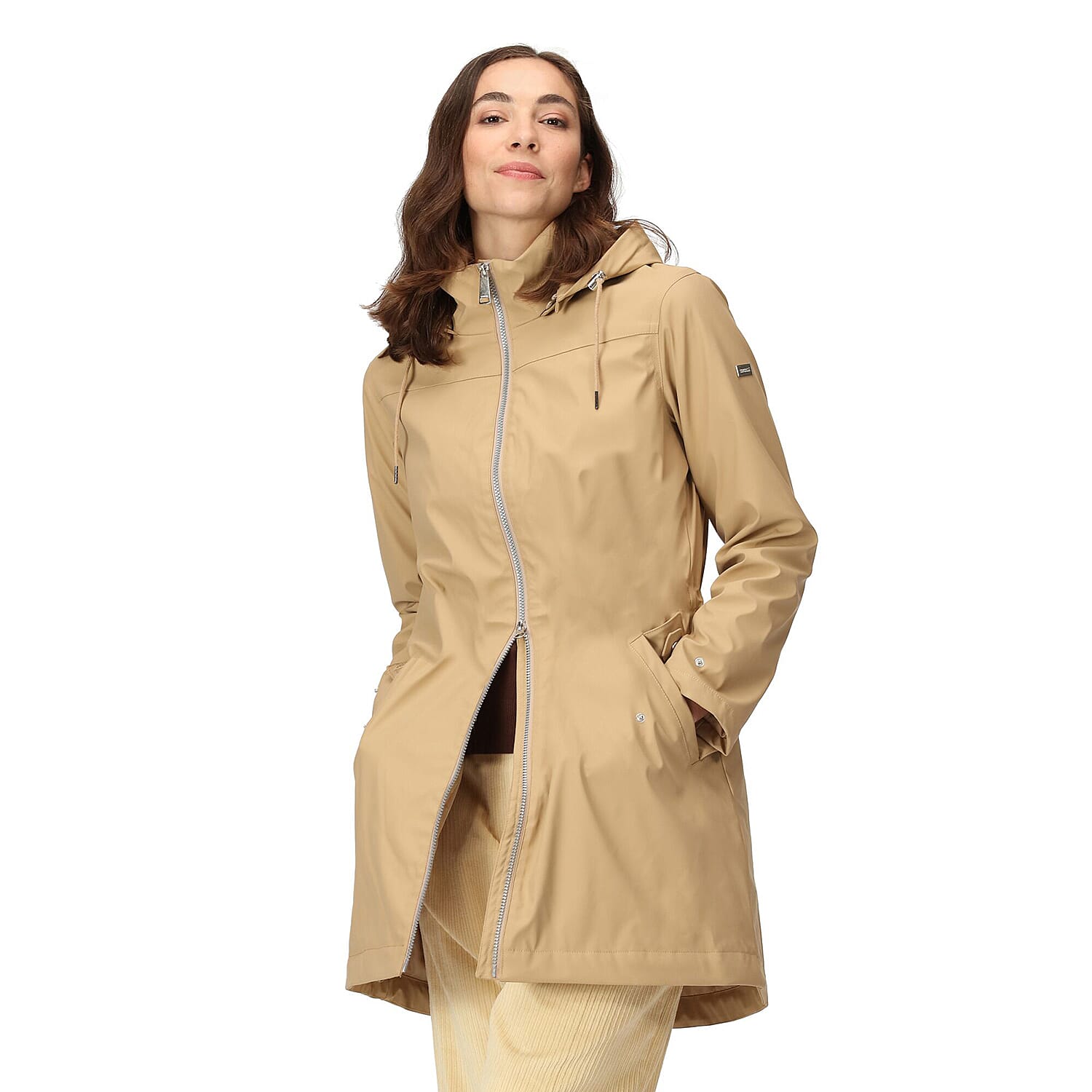 Polyester Jacket (Size 1x1 cm) - Brown