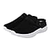 Vented Ladies Trainers with Rotary Buckle - Black