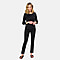 Emreco Jean Style Stretch Trouser (Size 12) - Black