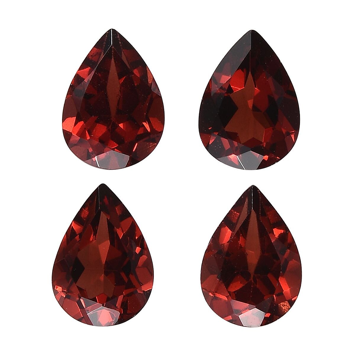 Mozambique Garnet Pear 7x5 mm