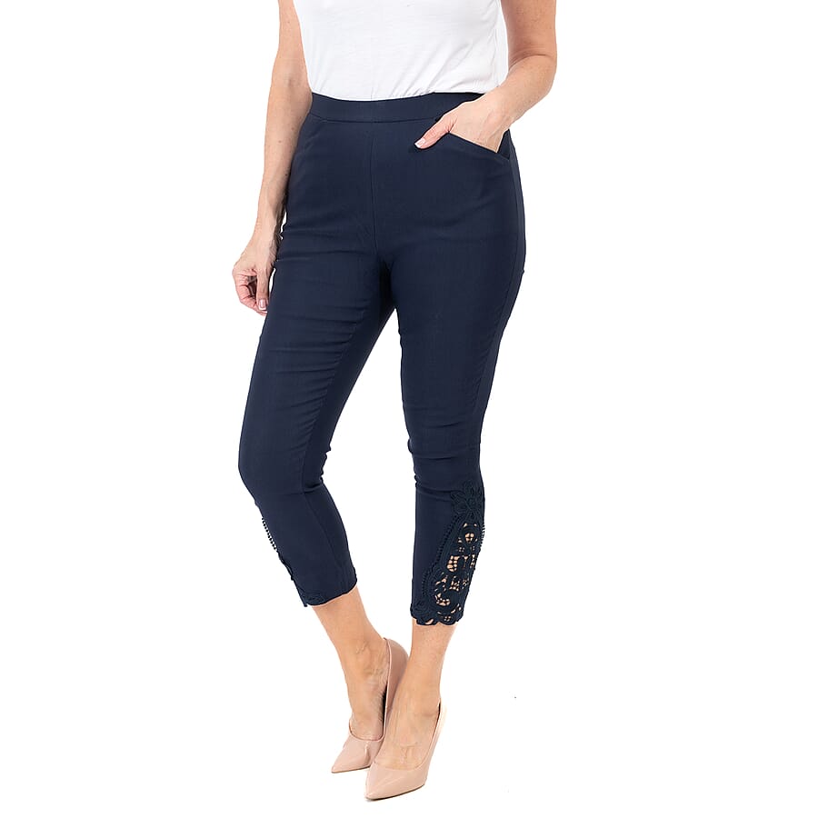 Closeout Deal - Maison Crotchet Bengaline Trousers