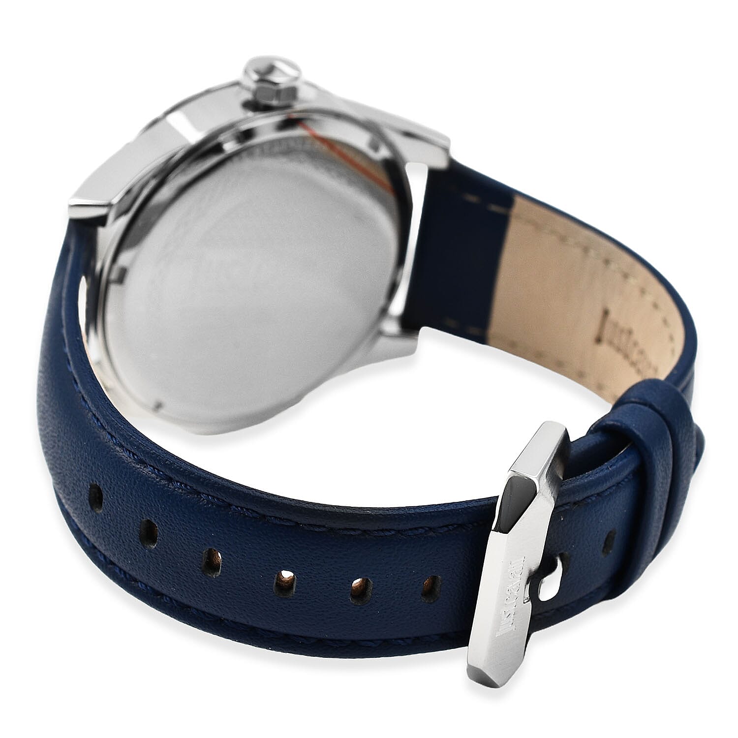 JUST CAVALLI Water Resistant Mens Watch with Blue Leather Strap JUST CAVALLI Water Resistant Mens Watch with Blue Leather Strap
