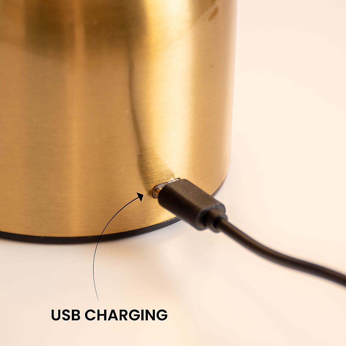 Lesser and Pavey Rechargeable Cordless Touch Lamp - Circle